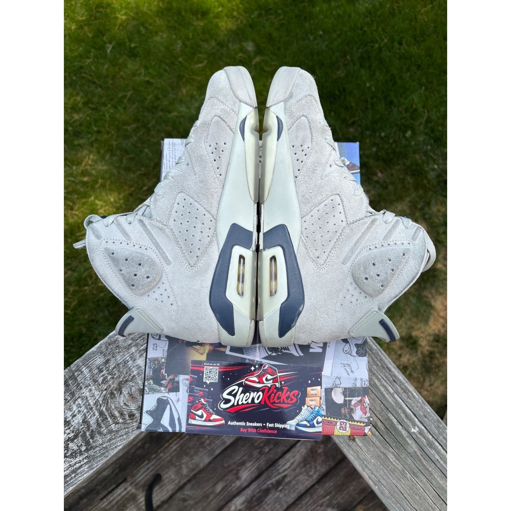Air Jordan‎ 6 Retro Georgetown Magnet College Navy Grey CT8529-012 Mens Size 12 - Picture 3 of 12